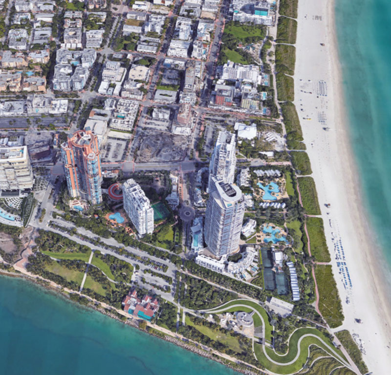 Miami, Florida / Image © 2019 Google Map Data