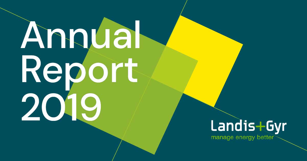 Annual Report 2019 — Landis+Gyr